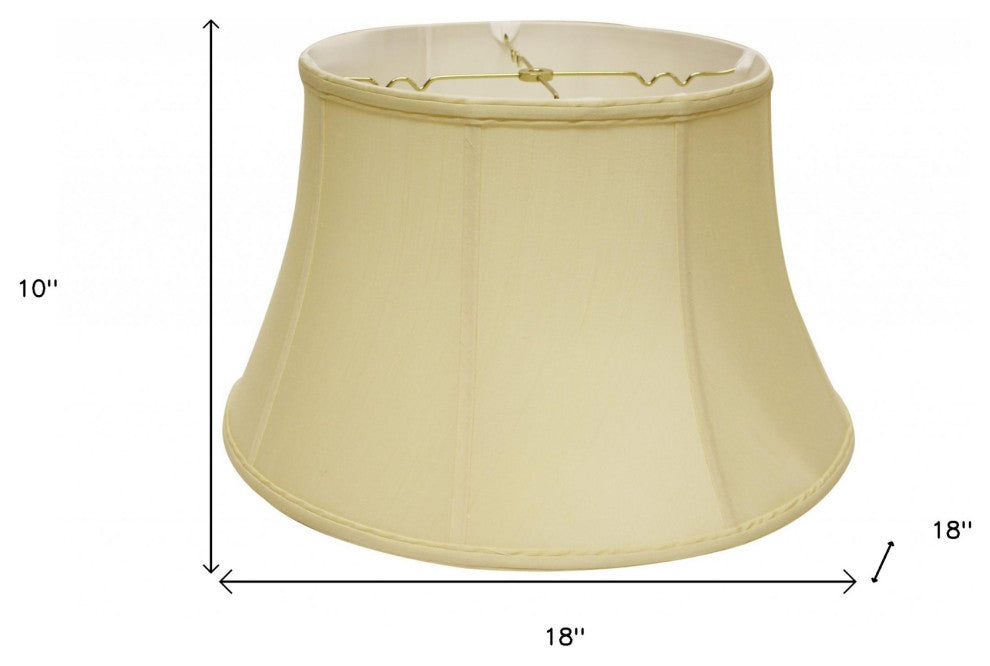 18" Antique White Drum Monay Shantung Lampshade