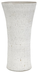 Uttermost 18105 Floreana 15-1/2" Tall Ceramic Vase - White