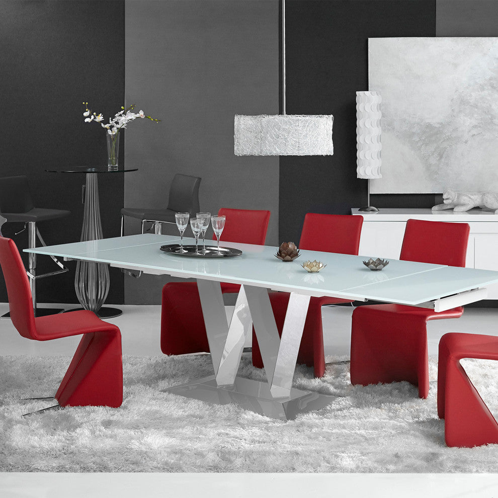 Bernice Dining Chairs, Red, Set of 2