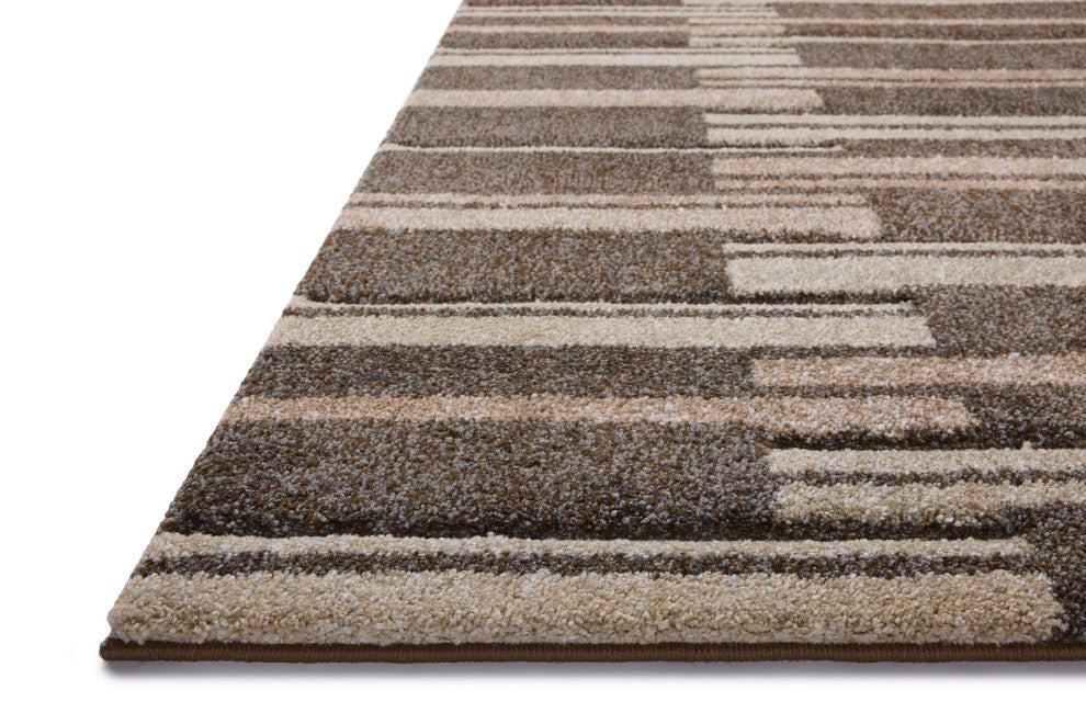 Loloi Silas Mocha / Champagne 2'-7" x 8'-0" Runner