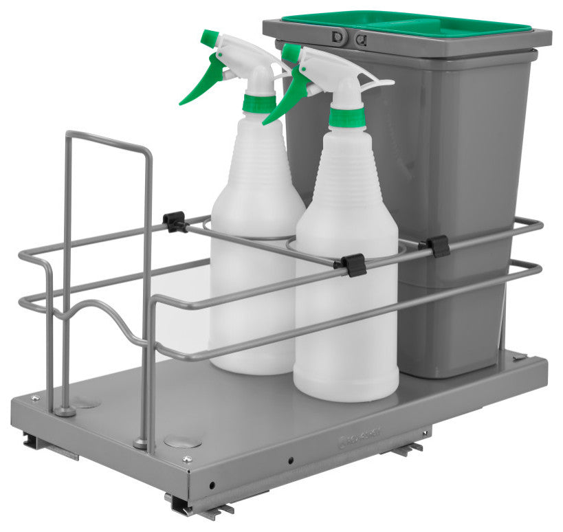 Undersink Pull Out Cleaning Organizer With Soft Close