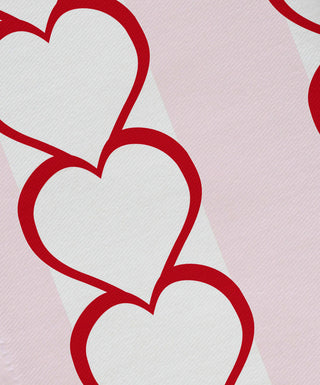 Valentine Print Napkin, Red, Set of 4