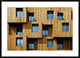 "Little Boxes" Framed Digital Print by Linda Wride, 44x32"