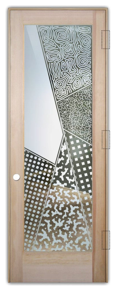 Interior Prehung Door or Interior Slab Door - Matrix Angles - Douglas Fir...