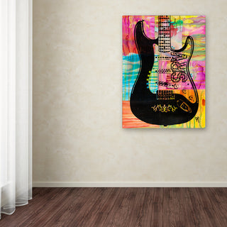 Dean Russo 'SRV Guitar' Canvas Art, 32x24