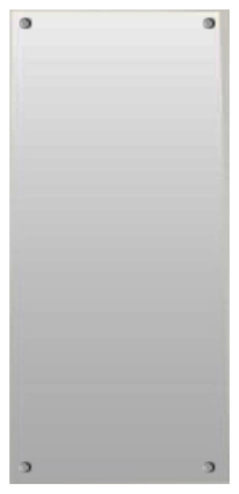 HomeRoots 20" MDF and Glass Mirror
