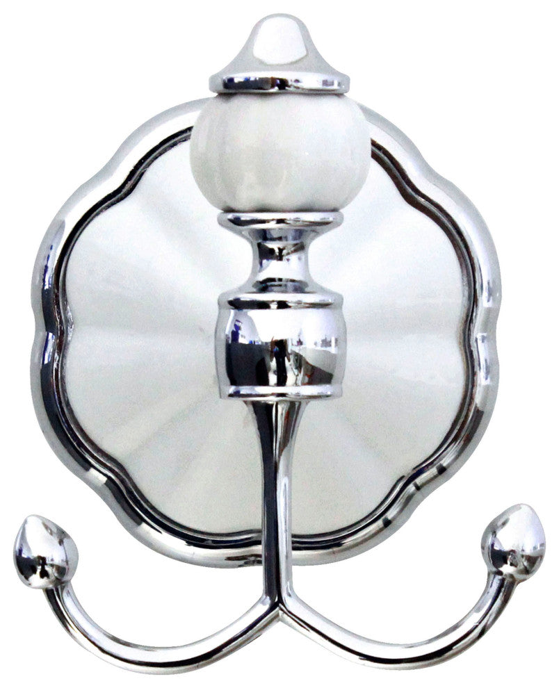 MODONA's Double Robe and Towel Hook Flora Series