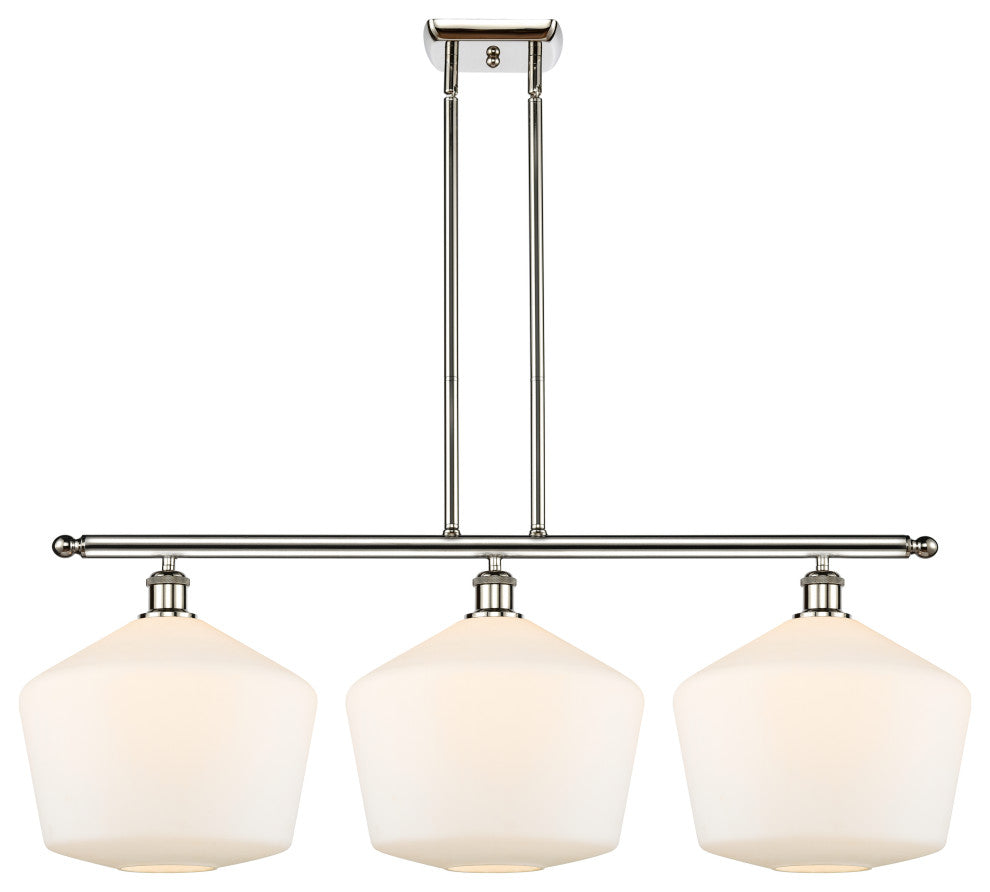 Innovations 516-3I-PN-G651-12 3-Light Island Light, Polished Nickel