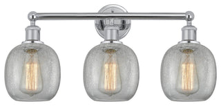Innovations 616-3W-PC-G105 Belfast 3 Light Bath Vanity Light, Polished Chrome