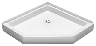 PROFLO PFSB3636NEO Morenci 36" x 36" Neo-Angle Shower Base - White