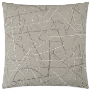 Scribble Pillow - Silver