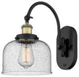 Bell Sconce, Black Antique Brass, Seedy, Seedy