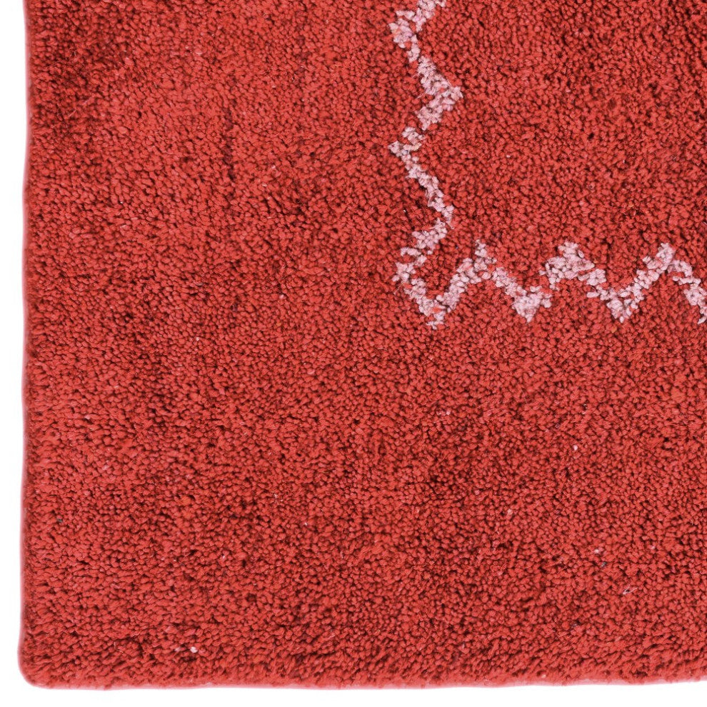 HAND KNOTTED LOOM SILK AREA RUGS-8'x11',Rectangle,Light Red Beige,Contemporary