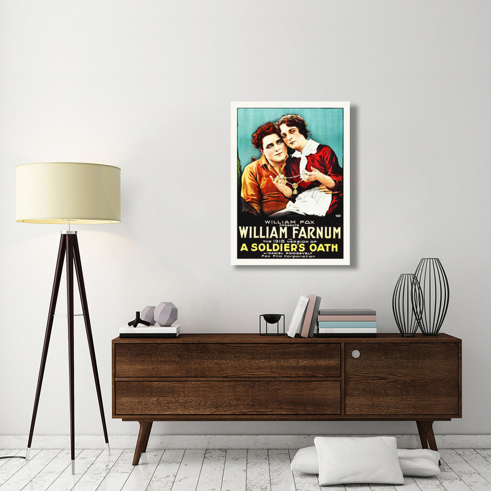 "The Soldier's Oath" Stretched Canvas Giclee by Hollywood Photo Archive, 30x40"