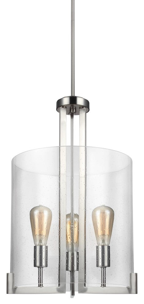 Generation Lighting Lighting 3-Light Hall/Foyer, Brushed Nickel