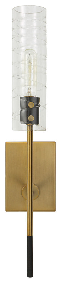 Uttermost Telesto 1-LIght Brass Sconce