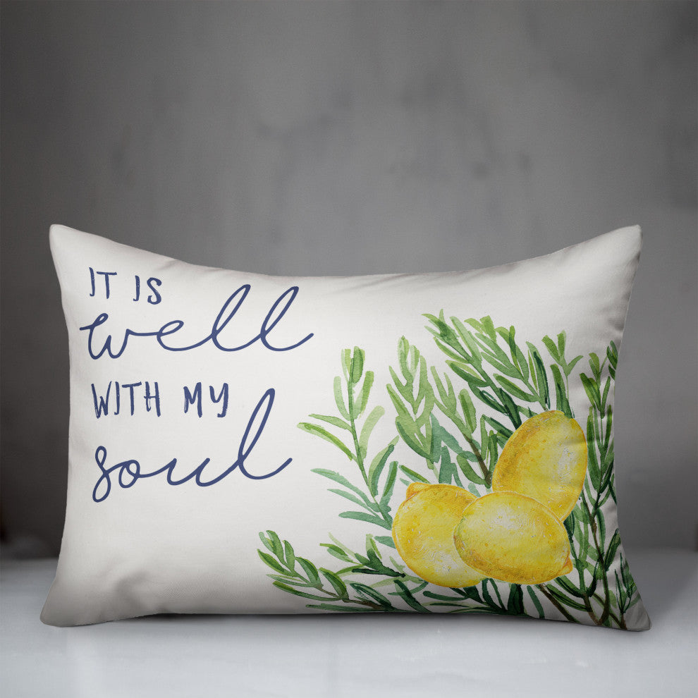 It is Well with My Soul 14x20 Spun Poly Pillow
