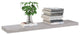 vidaXL Wall Shelf Floating Shelf Display Shelf Wall Mounted Concrete Gray