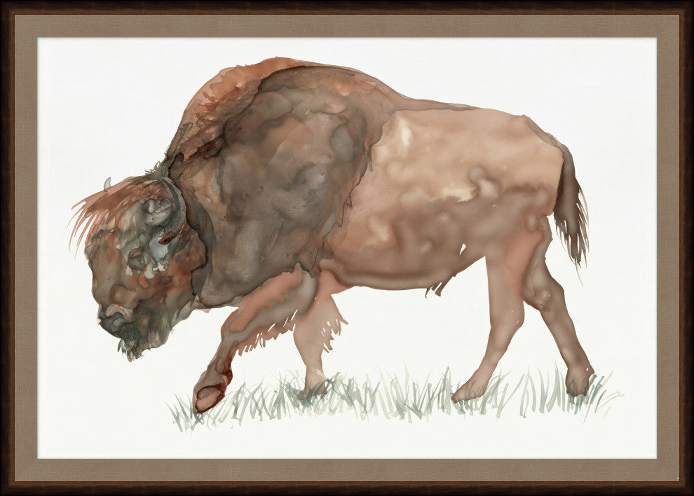 Oversized Range Buffalo 1, Giclee Reproduction Artwork