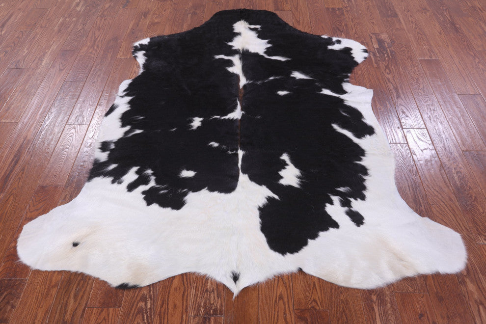 Natural Cowhide Rug 6' 8" X 6' 1" C2199