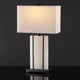Safavieh Couture Fantasia Alabaster Table Lamp Black / White