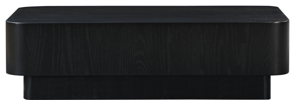 Oakmont Veneer Coffee Table, Black, Coffee Table