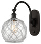 Innovations 518-1W-OB-G122-8RW 1-Light Sconce, Oil Rubbed Bronze