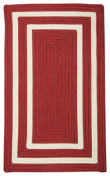 Colonial Mills La Playa PY71 Sangria Indoor/Outdoor Area Rug, Rectangular 7'x9'