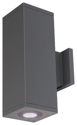 Cube Architectural 5" Ultra Narrow LED Up and Down Wall-Light 4000K, Graphite