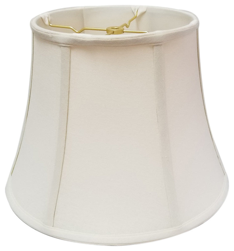 Royal Designs Modified Bell Lampshade, Linen Eggshell, 9.5x15x11.5, Washer