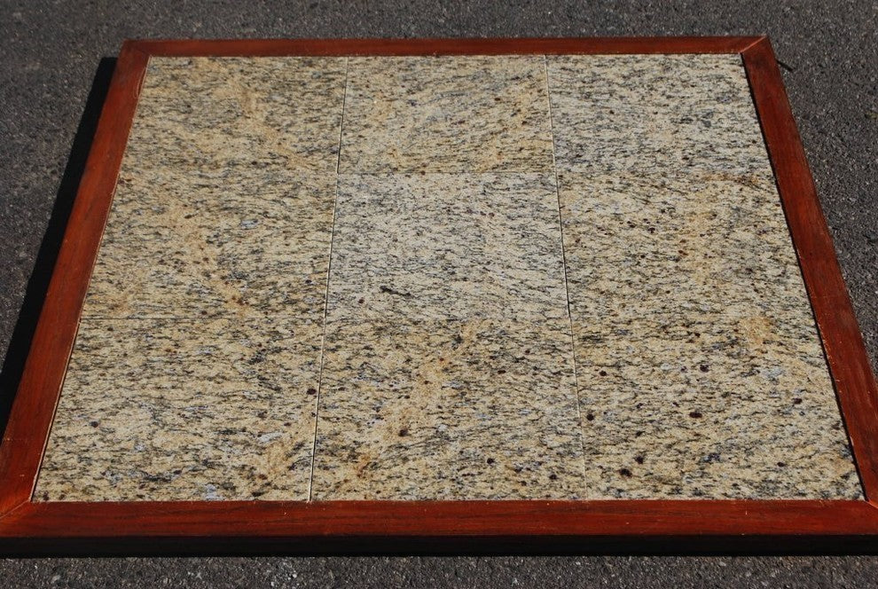 Santa Cecilia Granite Tiles, Polished Finish, 4"x4" Sample