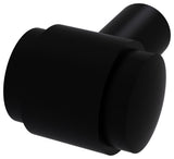 1" Cabinet Knob, Matte Black
