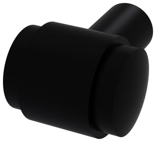 1" Cabinet Knob, Matte Black