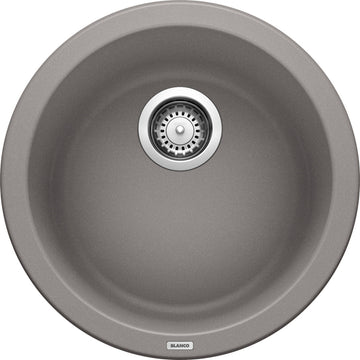 Blanco 513382 Rondo Granite Bar Kitchen Sink, Metallic Gray
