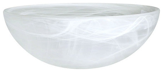 23133-11 Replacement Etched Alabaster Torchiere Lamp Glass(42mm) Shade
