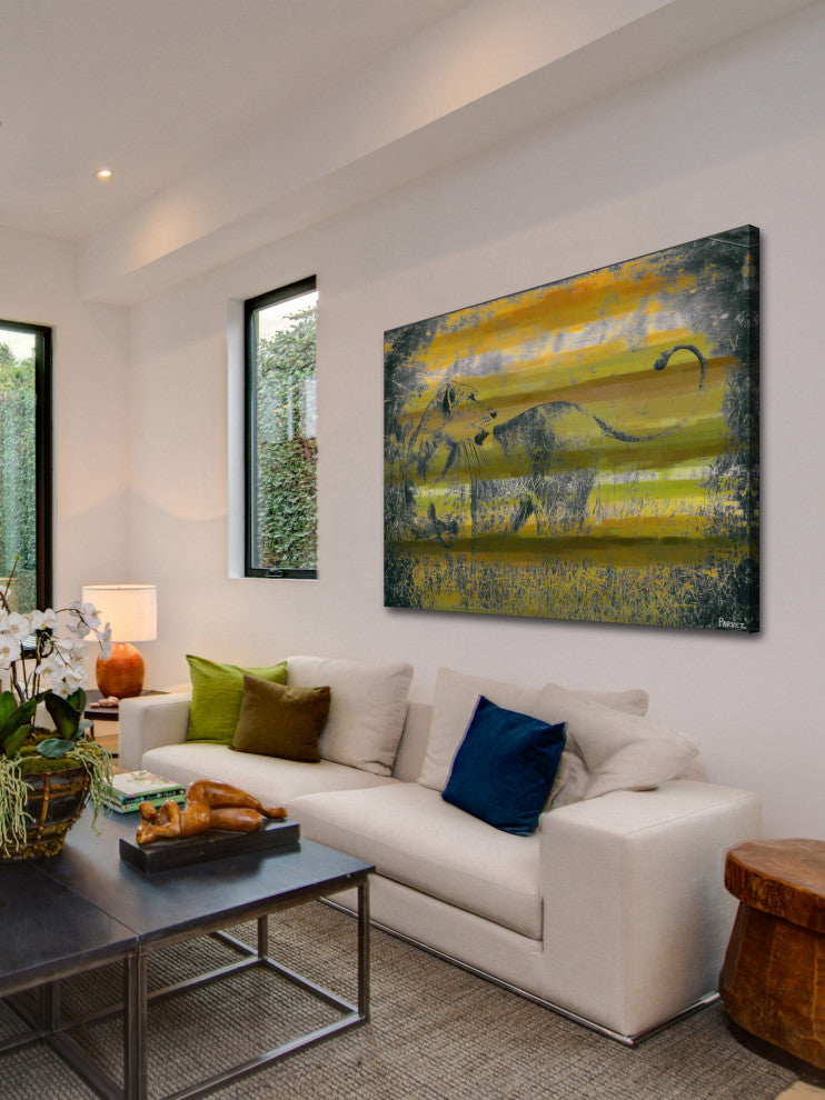 "Queen of the Jungle" Print on Canvas, 60"x40"