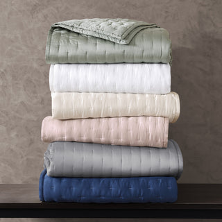 100% Lyocell Quilt, 1 Piece, Gray, Full/Queen