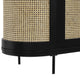 Loft Lyfe Darrius Cabinet, Storage, 4-Door, 55Lx17.7Wx47H, Black