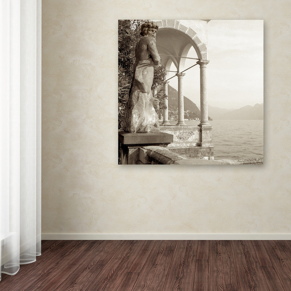 Alan Blaustein 'Giardini Italiano IV' Canvas Art, 18x18
