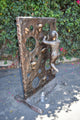 Young Girl Playing on A Climbing Wall Bronze Statue Life Size 44" x 26" x 57"H