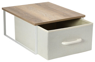 Stacking Storage Boxes With Laminate Top
