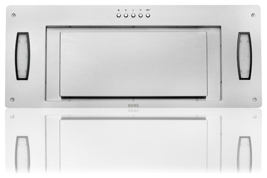 KOBE 30" 750 CFM Insert Range Hood, Stainless Steel With Airflow Efficiency, 30"