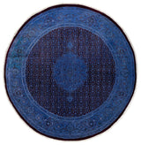 Fine Vibrance, One-of-a-Kind Hand-Knotted Area Rug Gray, 6'1"x6'3"