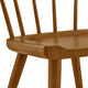 Side Dining Chair, Walnut, Wood, Modern, Kitchen Bistro Restaurant Hospitality