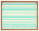 Deny Designs Allyson Johnson Mint Tribal Rectangular Tray