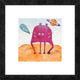 "Alien Friend Number 2" Framed Digital Print by Skip Teller, 18"x18"