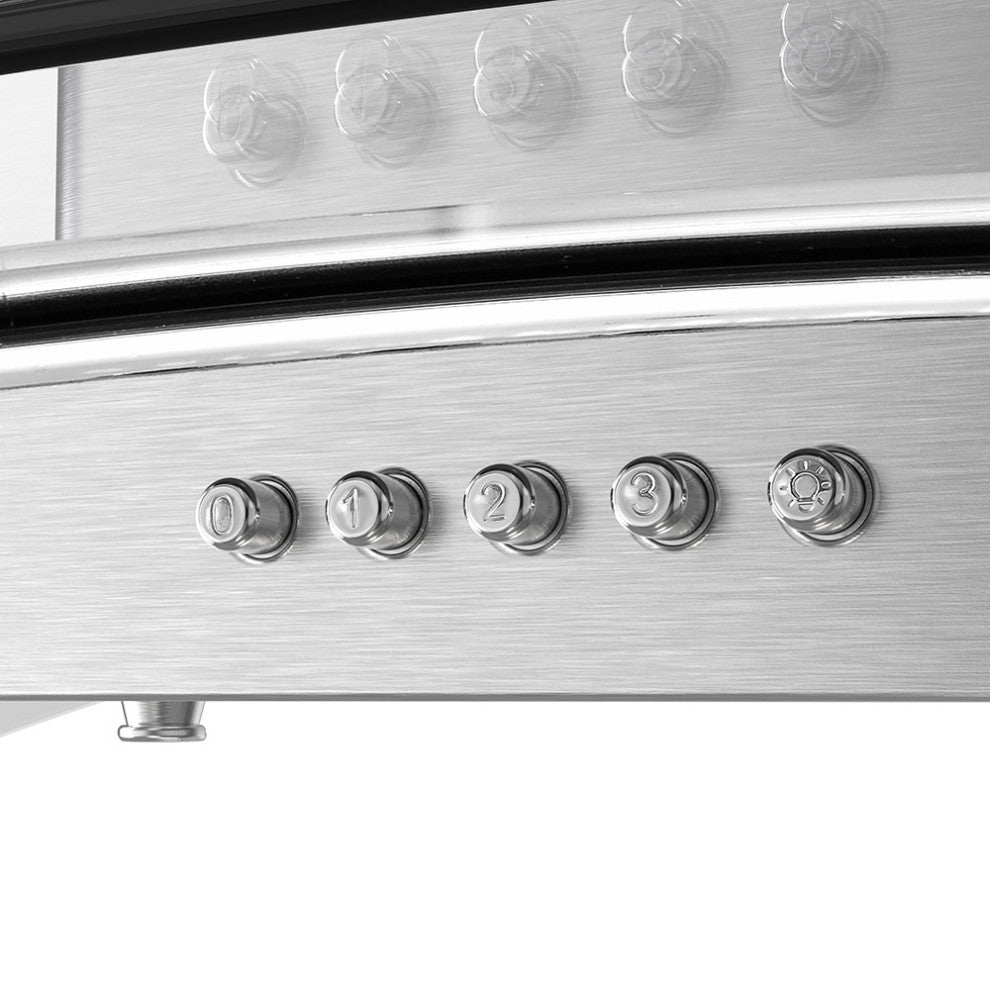 Streamline 36" Gasperi Convertible Wall Mount Range Hood, Stainless Steel