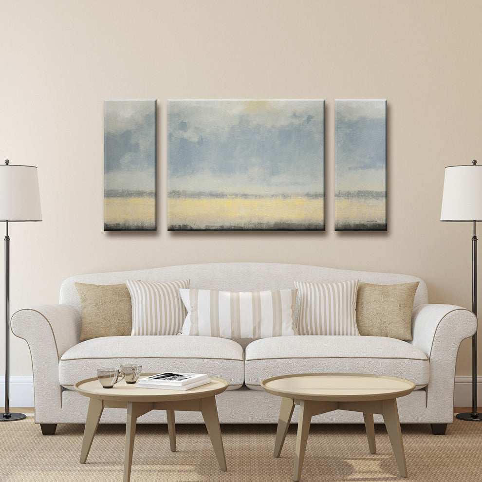 Warm Coastal Breeze by Norman Wyatt Jr. 3-Piece Canvas Set