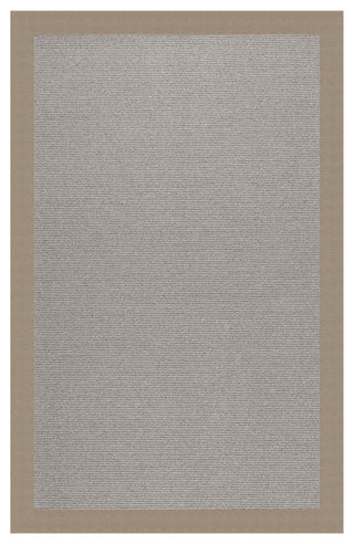 Zoe Platinum Sisal Tufted Area Rug, Buff, 8'x10'