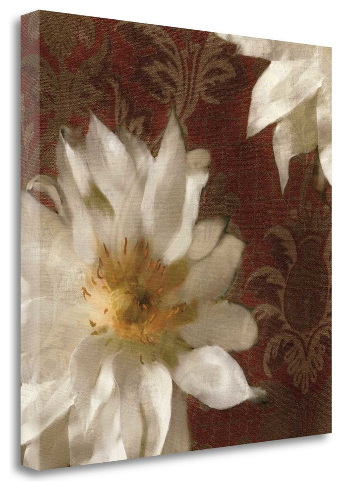 "Royal Clematis I" By Janel Pahl, Giclee Print on Gallery Wrap Canvas